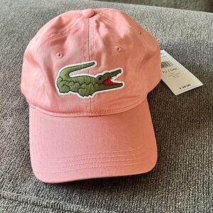 UNISEX Lacoste baseball hat - pink